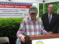 Ossing resident Victor Paolantonio has received a home energy makeover.