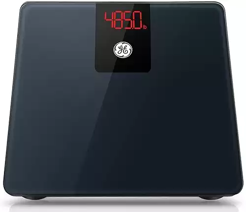 GE Bathroom Scale Body Weight: Digital 500lb BMI Weight Scales for People Accurate Bluetooth Weighing Scale Electronic Weigh Scales