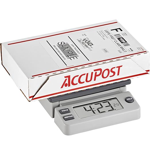 AccuPost 5lb Desktop Digital Shipping Postal Scale