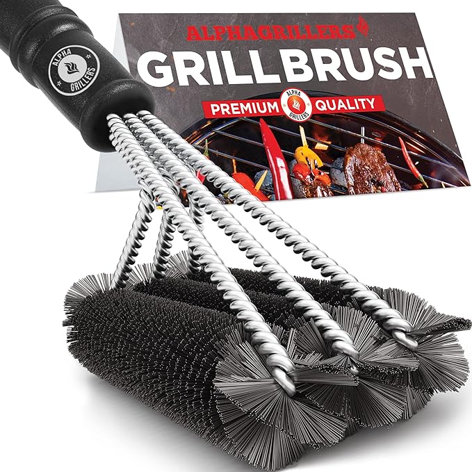 Alpha Grillers Brush - 17" Heavy-Duty