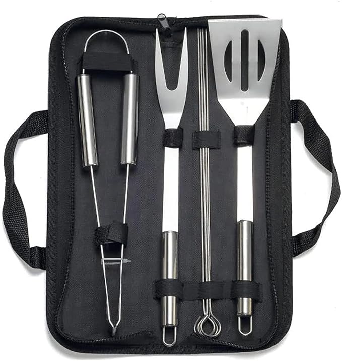 Karving King 7 Piece Stainless Steel BBQ Grill Tool Set