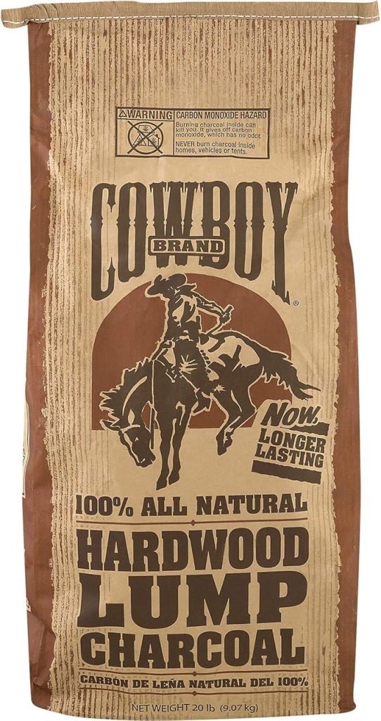 Cowboy Easy Light Natural Hardwood Lump BBQ Charcoal Briquettes