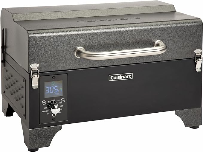 Cuisinart CPG-256 Portable Wood Pellet Grill and Smoker - best wood pellet smokers