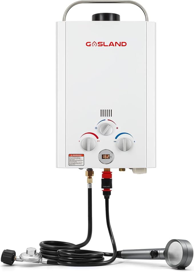 Gasland Outdoors BE158 1.58GPM 6L Outdoor Portable Gas Water Heater