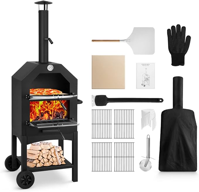 EDOSTORY Outdoor Pizza Oven Kit