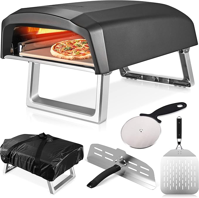 Commercial Chef Gas Pizza Oven