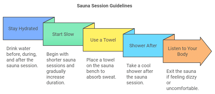 guidelines to follow when trying infrared sauna detox