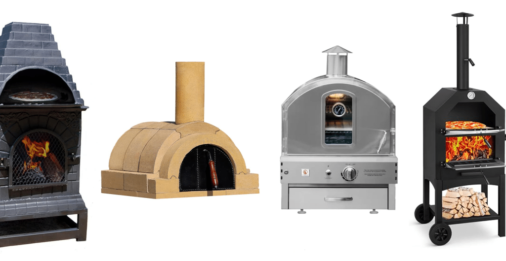 Outdoor Fireplace with Pizza Oven