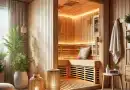 infrared sauna prices - image of a peaceful sauna in a room of a house