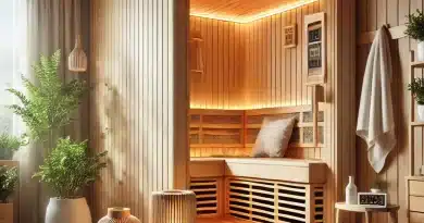 infrared sauna prices - image of a peaceful sauna in a room of a house