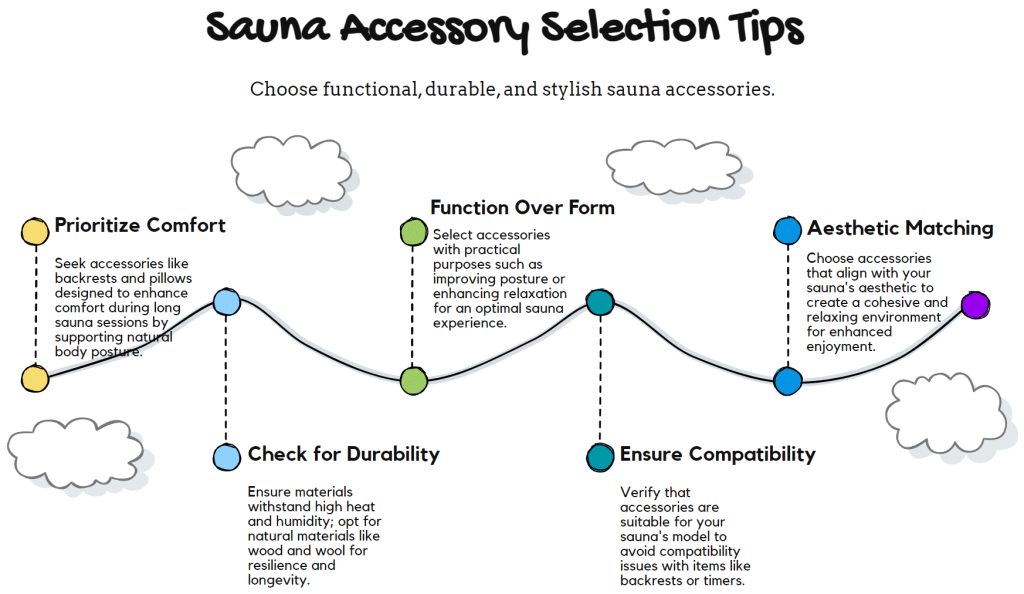 infrared sauna accessories selection tips