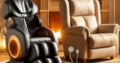 massage chairs vs recliners