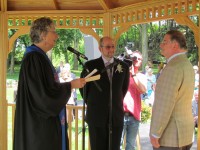 Ossining Mayor Marries