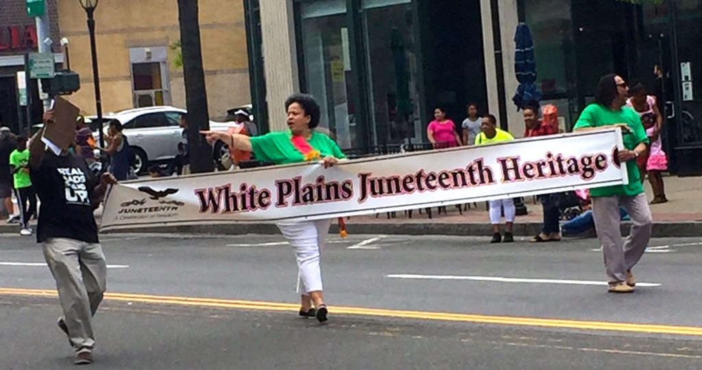 Senator StewartCousins Leads White Plains Parade The