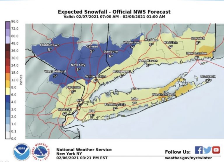 More Snow Expected in Westchester County, Putnam County