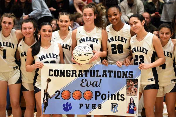 Girls basketball: Putnam Valley's Eva DeChent scores 2,000th point