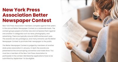 NYPA Better Newspaper Contest 2023